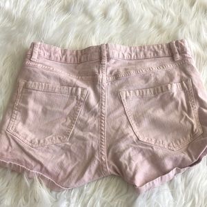H&M light pink shorts